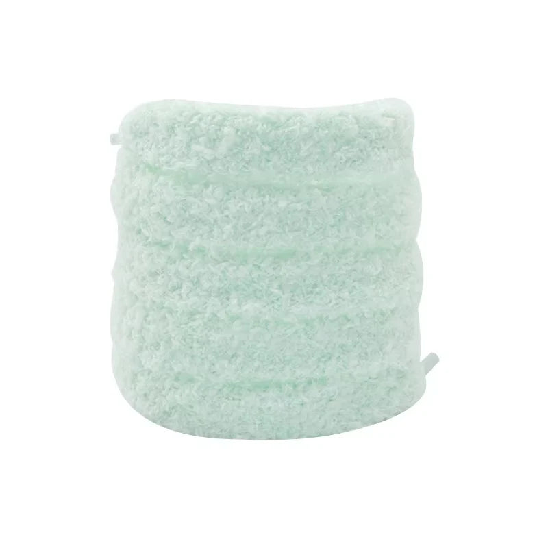 FLUFFY LACES MINT GREEN